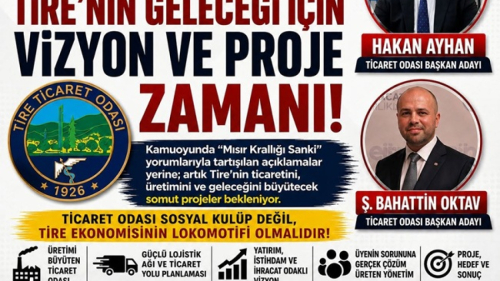 TİRE’NİN TİCARET YOLU NEDEN KONUŞULMUYOR?