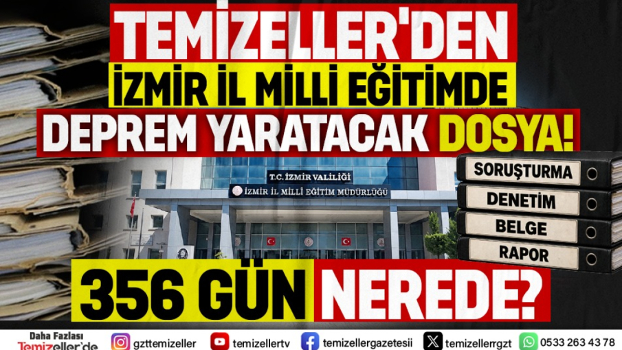 TEMİZELLER'DEN DEPREM ETKİSİ YARATACAK DOSYA...