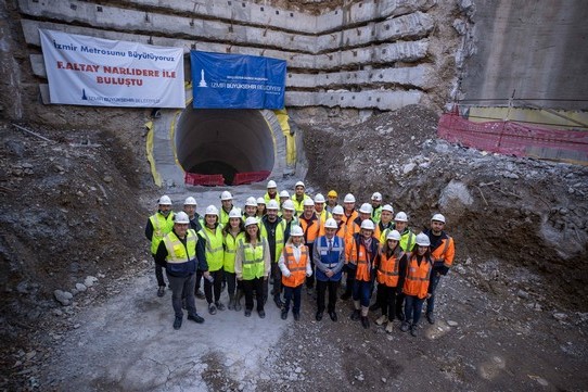 Narlıdere Metrosu’nda sona doğru