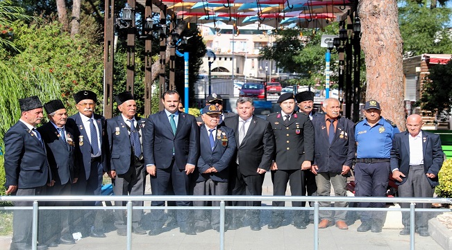 Kınık’taki Gazilere, özel program düzenlendi