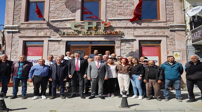 GENEL BAŞKAN YARDIMCISI  AYTEKİN’DEN BAŞKAN ERGİN’E ZİYARET