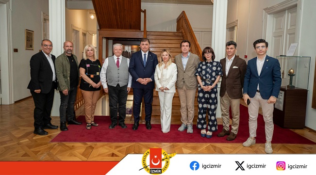 İGC’DEN BAŞKAN TUGAY’A HAYIRLI OLSUN ZİYARETİ