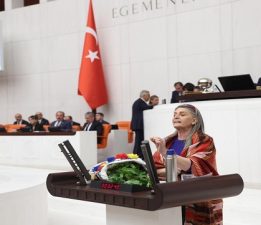 23. CHP MİLLETVEKİLİ SUİÇMEZ YÖRESEL KIYAFETLER VE YAŞ ÇAY İLE MECLİS KÜRSÜSÜNDEN İKTİDARA SESLENDİ.