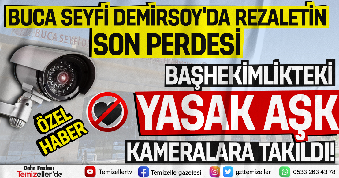 BAŞHEKİMLİKTEKİ ‘YASAK AŞK’ KAMERALARA TAKILDI!