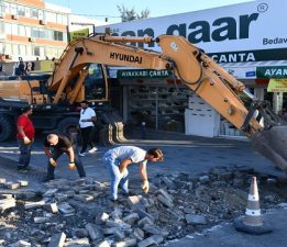 Çiğli’nin Simgesi Kasaplar Meydanı Yenileniyor