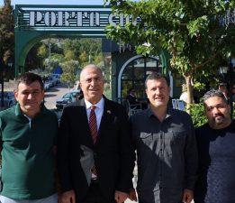 Başkan Ünal Işık’la Porta Cafe’de doğruya doğru…