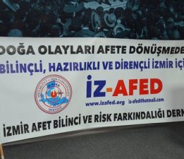 İZ-AFED 4 Yaşında, Nice Nice Afetsiz yıllara…