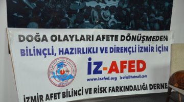 İZ-AFED 4 Yaşında, Nice Nice Afetsiz yıllara…