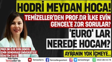 “TEMİZELLER: BELGESİZ HARCANAN 8 BİN EURO’NUN PEŞİNDE”