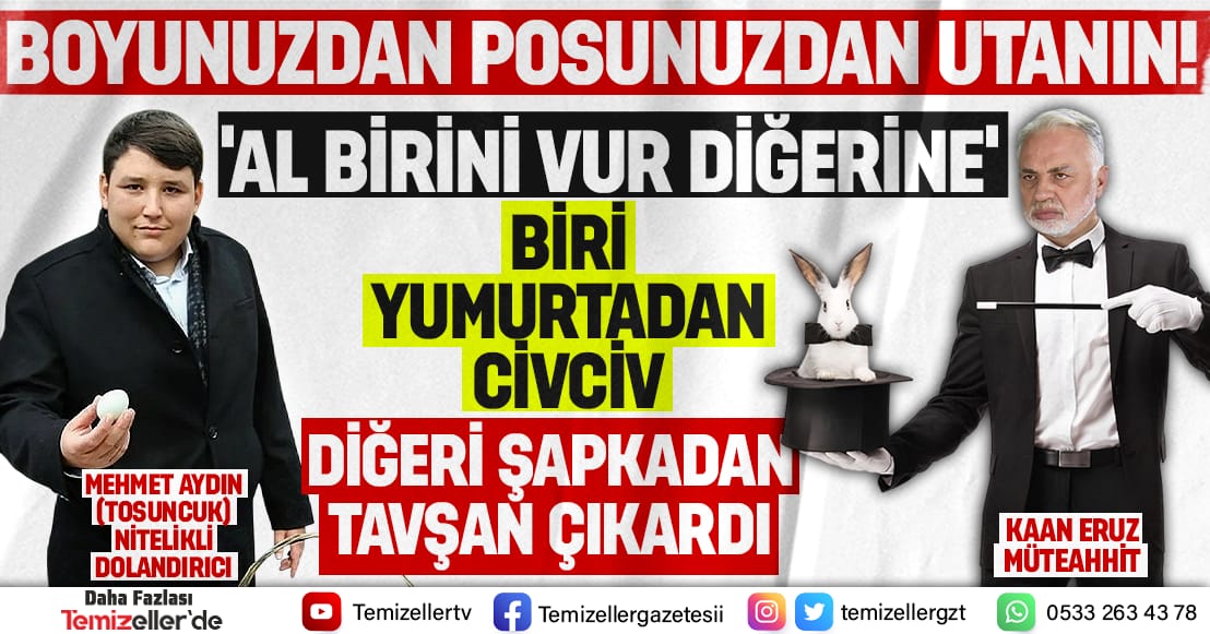 TEMİZELLER KAAN ERUZ’UN İMAR RANTI OYUNLARINI İFŞA ETTİ!