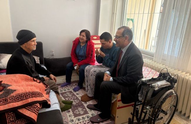 AK Belediye Meclis Üyesi Dr. Davut Dinçel’den Engellilere Büyük Destek