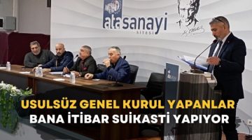 Duran: “İftiralarla Bana İtibar Suikasti Yapılıyor”