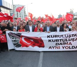 Karabağlar’da 19 Mayıs Coşkusu “Bağımsızlık Yürüyüşü” Gündoğdu’ya Taşınacak