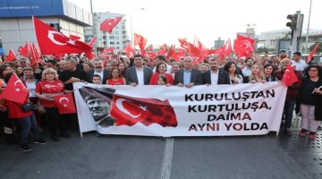 Karabağlar’da 19 Mayıs Coşkusu “Bağımsızlık Yürüyüşü” Gündoğdu’ya Taşınacak
