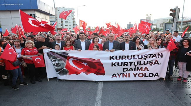 Karabağlar’da 19 Mayıs Coşkusu “Bağımsızlık Yürüyüşü” Gündoğdu’ya Taşınacak
