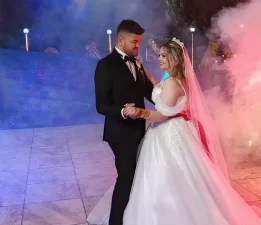 Menderes’te Yılın Düğünü! İlker Gür ve Özlem Sivri Görkemli bir törenle evlendi