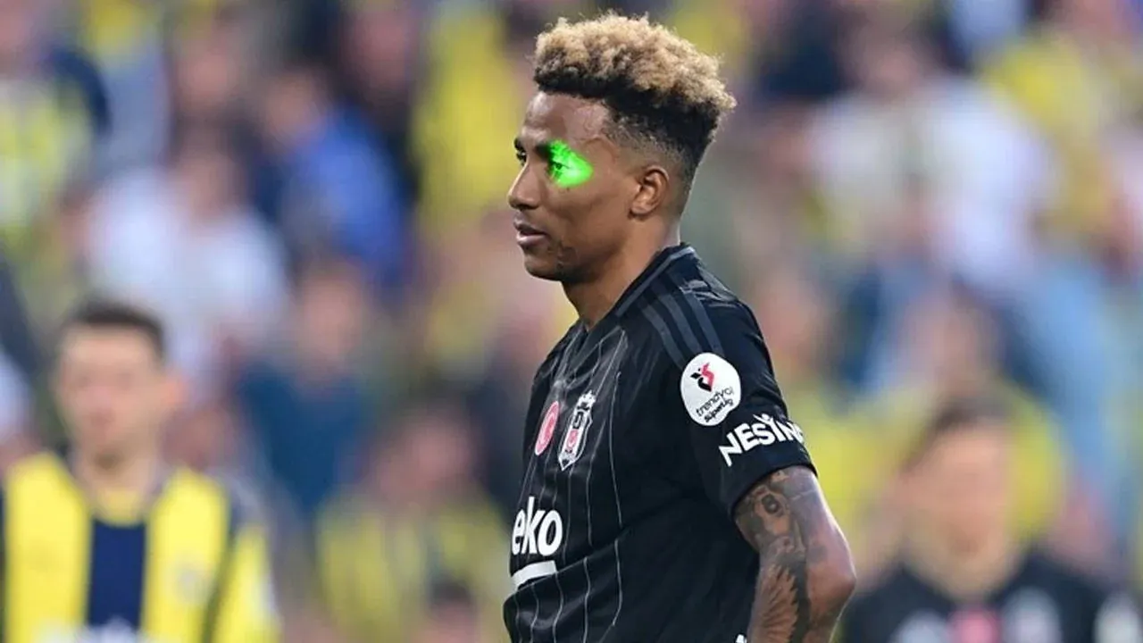 Fernandes’in gözüne lazer tutan seyirci gözaltına alındı