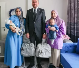 Buca’nın miniklerine “Merhaba Bebek” paketi