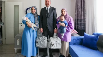 Buca’nın miniklerine “Merhaba Bebek” paketi