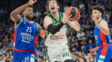 Anadolu Efes, Panathinaikos’u evinde devirdi! Seriye eşitlik geldi…