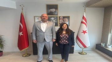EGE BÖLGESİ İŞ İNSANLARI FEDERASYONU’NDAN KKTC İZMİR BAŞKONSOLOSLUĞU’NA ZİYARET