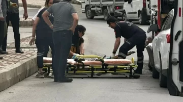 Korkunç kaza: Belediye işçisinin ayağı koptu!