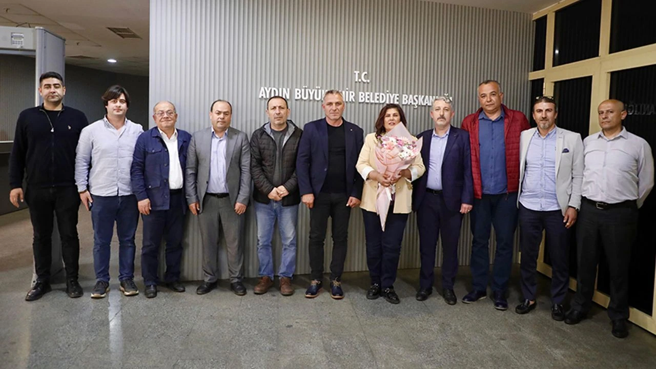 Başkan Çerçioğlu’na Nazilli Afyonlular Derneği’nden ziyaret