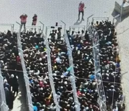 Görüntüler Gazze’den: Nazi kampları benzetmesi!