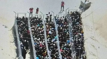 Görüntüler Gazze’den: Nazi kampları benzetmesi!