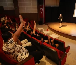 Menderes’te sınav kaygısına karşı eğitim!