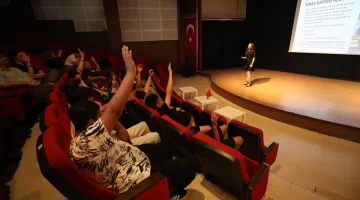 Menderes’te sınav kaygısına karşı eğitim!