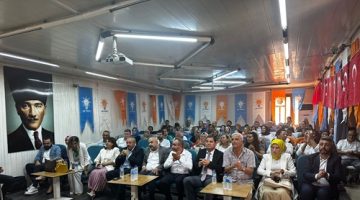 “AK Parti Dikili Danışma Meclisi’nde hükümet yatırımları Raporu”