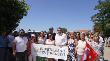 Seferihisar Gölcük’te JES’e geçit yok!