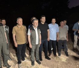 İzmir’deki Orman Yangınına Devlet Seferber Oldu