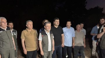 İzmir’deki Orman Yangınına Devlet Seferber Oldu