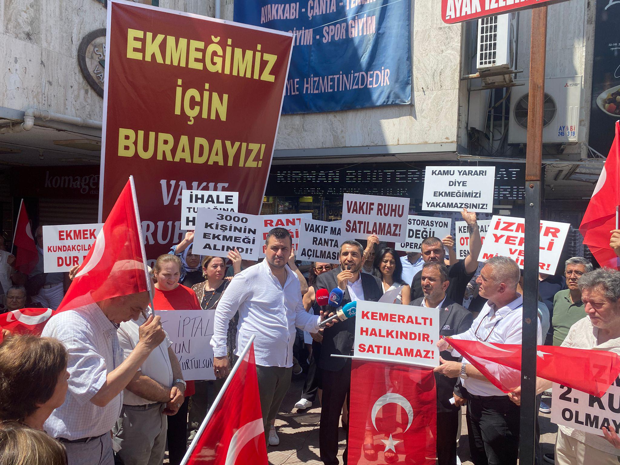 “Salepçioğlu İş Hanı İhalesinde Kurulan Pusuya ve Rant Tuzaklarına Geçit Vermeyeceğiz!”