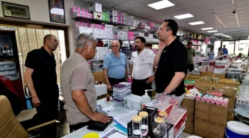 Eşki’den esnaf ziyaretinde yatırım mesajı!