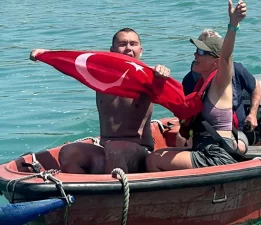 İzmir’in gururu Tuna bir kez daha tarih yazdı