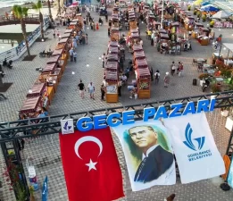 Güzelbahçe Gece Pazarı yenilendi