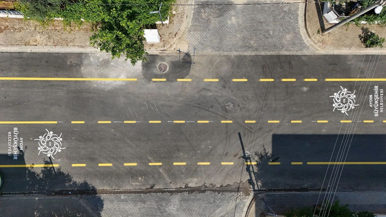 Aydın’da yol çalışmaları tam gaz!
