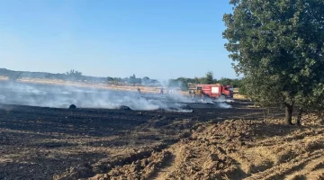 Manisa İtfaiyesi’nden anız yangını uyarısı