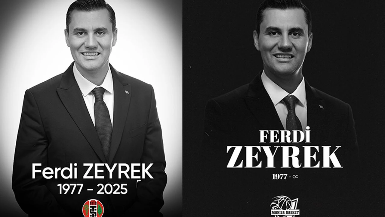 Manisa’da spor camiasının Ferdi Zeyrek yası