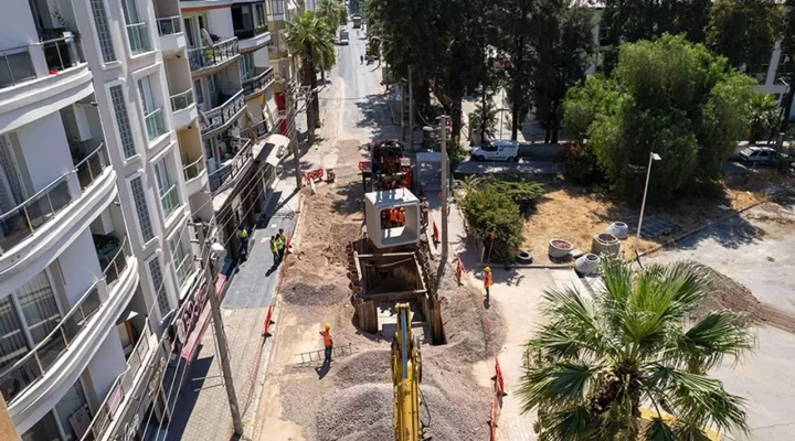 İZSU’dan bir yılda 75 kilometrelik hayat hattı!