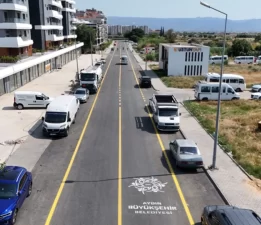Aydın’da yol çalışmaları tam gaz
