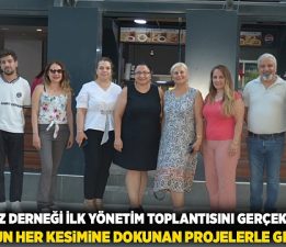 Yakamoz Derneği İlk Yönetim Toplantısını Gerçekleştirdi “Toplumun Her Kesimine Dokunan Projelerle Geliyoruz”