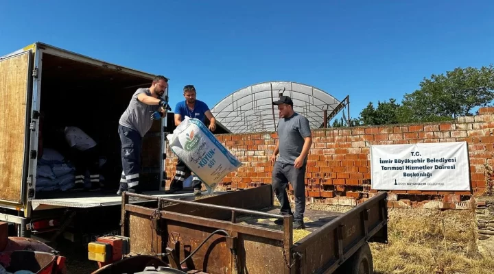 Büyükşehir’den yangın bölgesine yeni destek!