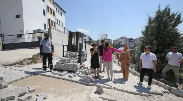 Karşıyaka’da vatandaş istedi, belediye yaptı!