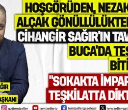 AK PARTİ BUCA’DA KRİZ: CİHANGİR SAĞIR’A TEPKİLER ÇIĞ GİBİ BÜYÜYOR!