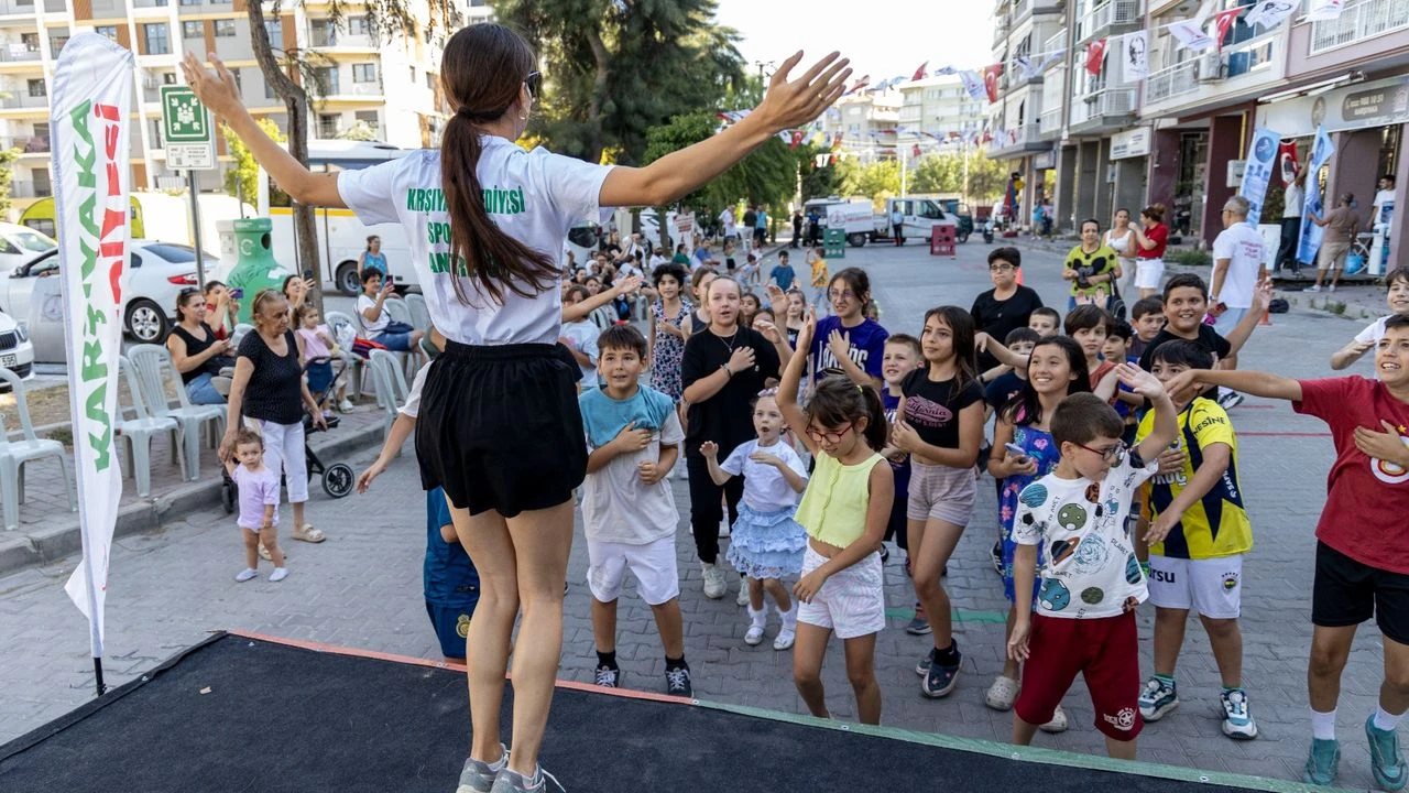 Karşıyaka’da ‘Sokak Senin Olimpiyatları’ başladı!