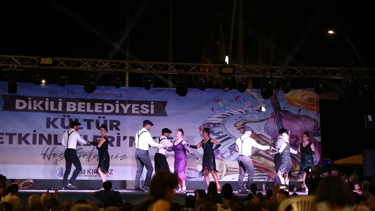 Dikili’de dans ve ritim coşkusu!